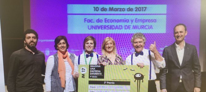 Alumnos de Integración Social de Cesur Murcia consiguen 2º puesto en concurso «Imagina una empresa diferente»